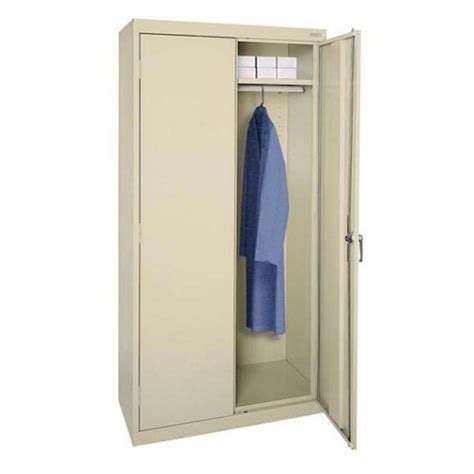 heavy duty steel wardrobe cabinet|metal wardrobe cabinet home depot.